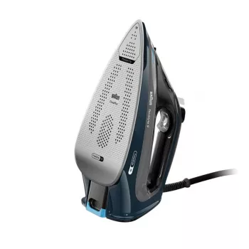 Braun TexStyle 9 0127409002 ferro de engomar ferro de engomar a vapor base EloxalPlus 3200 W azul-escuro