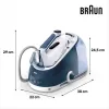 Braun CareStyle 5 IS5245BL 2400 W 2 L base Eloxal azul