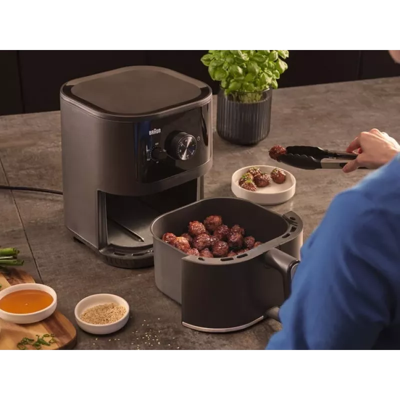 Braun Multi Fry 3 Single 4,3 L aparelho independente 1500 W fritadeira de ar quente preto