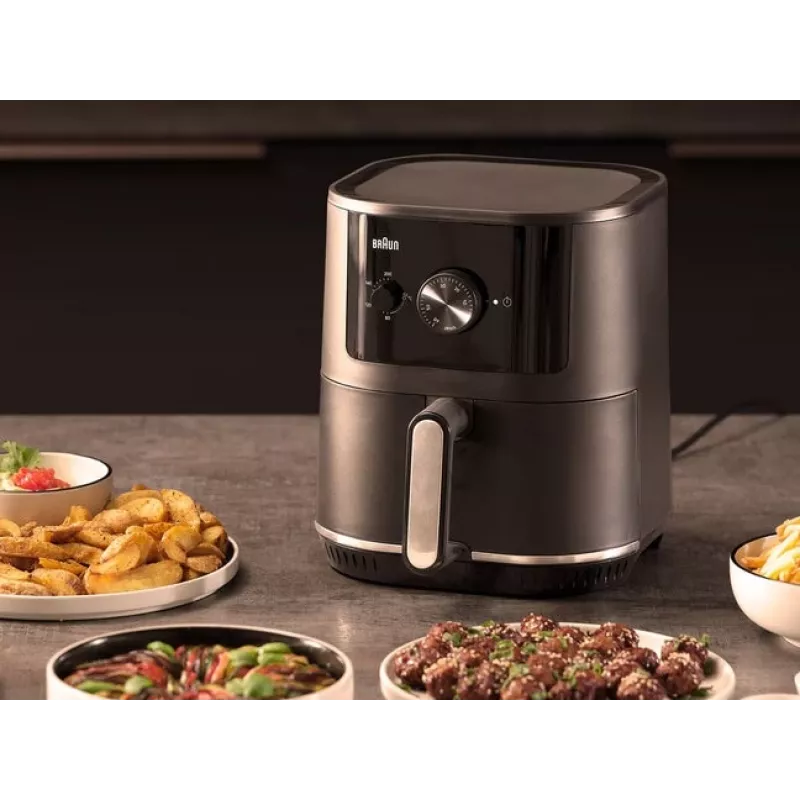 Braun Multi Fry 3 Single 4,3 L aparelho independente 1500 W fritadeira de ar quente preto