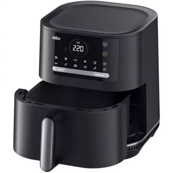 Braun HF5050 Single 5,7 L aparelho independente 2000 W fritadeira de ar quente preto, cinzento