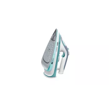 Braun TexStyle 3 SI 5017 GR ferro de engomar a vapor base de cerâmica 2700 W cinzento, turquesa, branco