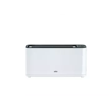 Braun HT3100WH Torradeira 1 fatia(s) 1000 W preto, branco