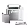 Braun GRILLE-PAIN HT5015WH 13 2 fatias 1000 W cinzento, branco