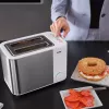 Braun GRILLE-PAIN HT5015WH 13 2 fatias 1000 W cinzento, branco