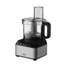 Braun FP 3233 SI Robot de cozinha 800 W 2,1 L preto, aço inoxidável