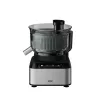Braun FP 3233 SI Robot de cozinha 800 W 2,1 L preto, aço inoxidável