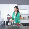 Braun FP 3233 SI Robot de cozinha 800 W 2,1 L preto, aço inoxidável