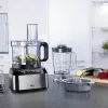 Braun FP 3233 SI Robot de cozinha 800 W 2,1 L preto, aço inoxidável