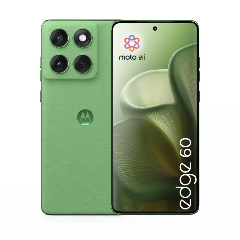 Motorola edge 60 16,9 cm (6,67 polegadas) Dual-SIM Android 15 5G USB Type-C 8 GB 256 GB 5200 mAh verde