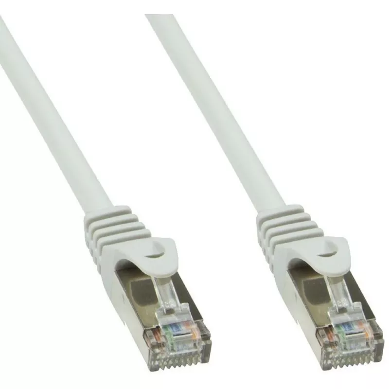 Techly Cabo de rede em cobre Cat.6 cinzento SFTP LSZH 15m, 15 m, Cat6, S/FTP (S-STP), RJ-45, RJ-45, cinzento