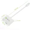 Techly Adaptador Mini DisplayPort para HDMI/VGA, 0,15 m, Mini DisplayPort, HDMI + VGA (D-Sub), ficha, conector fêmea, 1920 x 1200 píxeis
