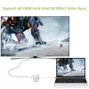 Techly Adaptador Mini DisplayPort para HDMI/VGA, 0,15 m, Mini DisplayPort, HDMI + VGA (D-Sub), ficha, conector fêmea, 1920 x 1200 píxeis
