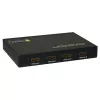 Techly HDMI 4x1 Multiviewer com comutador sem interrupções, HDMI, metal, preto, 60 Hz, 1080p, 2,25 Gbit/s