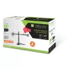 Suporte de monitor Techly ICA-LCD 2524 81,3 cm (32 polegadas) de secretária preto