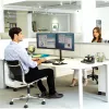 Suporte de monitor Techly ICA-LCD 2524 81,3 cm (32 polegadas) de secretária preto
