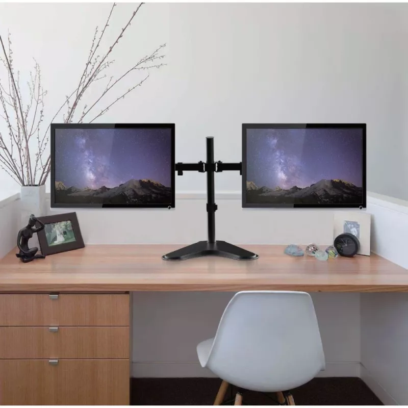 Suporte de monitor Techly ICA-LCD 2524 81,3 cm (32 polegadas) de secretária preto