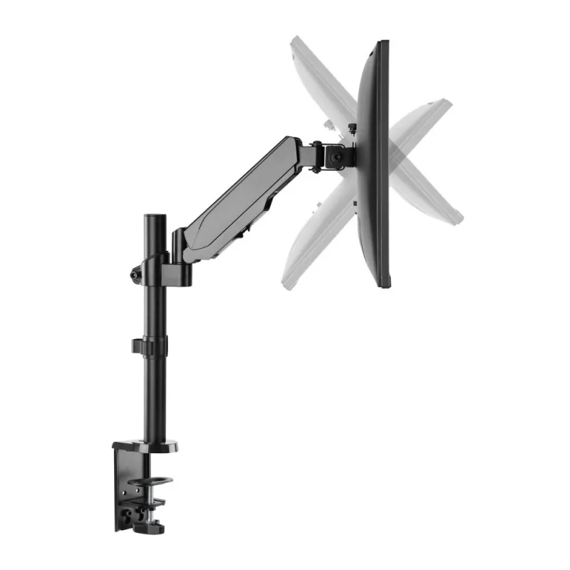 Suporte de monitor Techly ICA-LCD 515B 81,3 cm (32 polegadas) de secretária preto