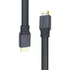 Cabo HDMI 2.0 plano Techly High Speed com Ethernet A/A M/M 1 m
