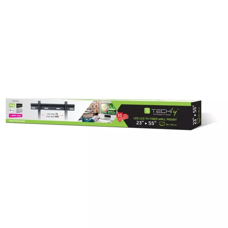 Techly ICA-PLB-114M 139,7 cm (55 polegadas) preto
