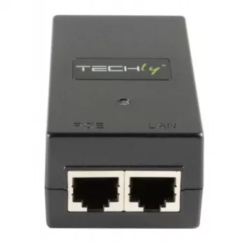 Adaptador PoE Techly I-SWHUB-1500STY Fast Ethernet 48 V