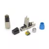 Conector de cabo Techly IWP-8P8C-CAT81STY RJ45 bege