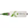 Techly Adaptador de USB 3.1 Type-C para RJ45 Gigabit Ethernet, branco
