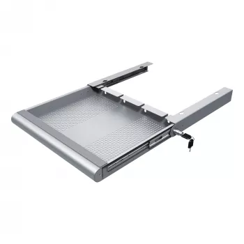 Gaveta de segurança de hardware Dataflex Addit 622, prateado, aço, cor única, 530 mm, 450 mm, 75 mm