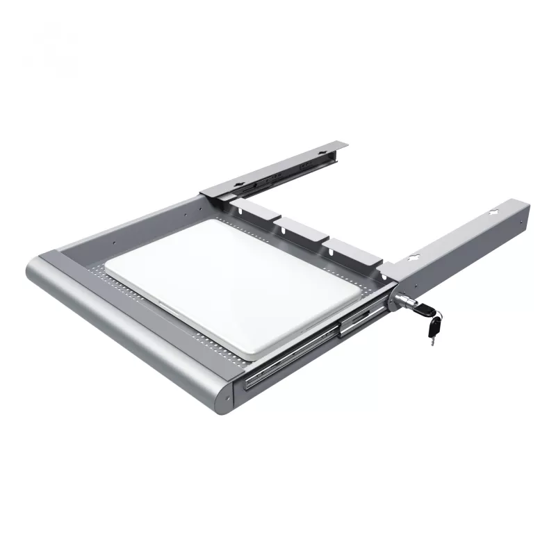 Gaveta de segurança de hardware Dataflex Addit 622, prateado, aço, cor única, 530 mm, 450 mm, 75 mm