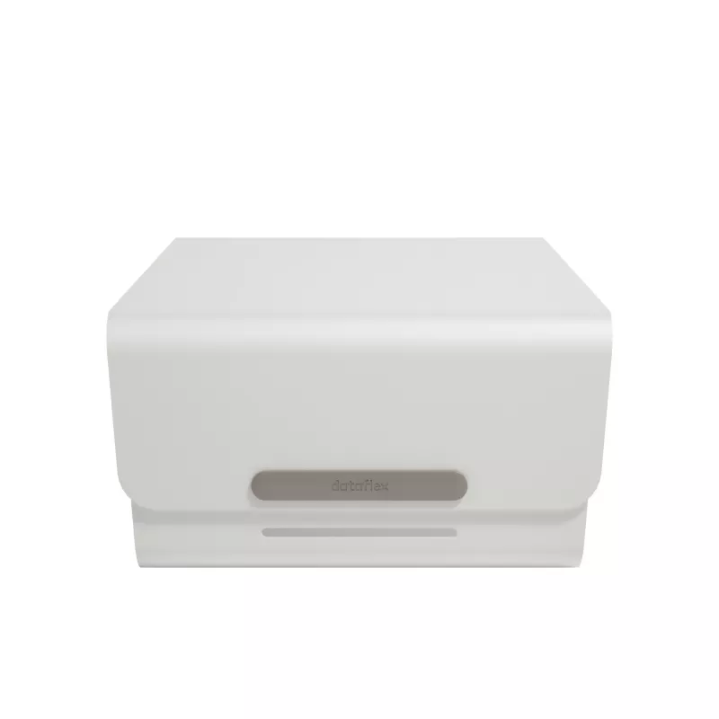 Elevador de monitor Dataflex Addit Bento® - ajustável 120, autónomo, 20 kg, altura ajustável, cinzento, branco