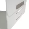 Elevador de monitor Dataflex Addit Bento® - ajustável 120, autónomo, 20 kg, altura ajustável, cinzento, branco