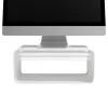 Elevador de monitor Dataflex Addit Bento® - ajustável 120, autónomo, 20 kg, altura ajustável, cinzento, branco