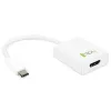 Cabo conversor adaptador Techly USB 3.1 Type-C para HDMI 1.4, 3.2 Gen 2 (3.1 Gen 2), USB Type-C, saída HDMI