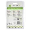 Adaptador de ficha italiano Techly com 1 porta USB 5V / 2,1A branco IPW-USB-21EC