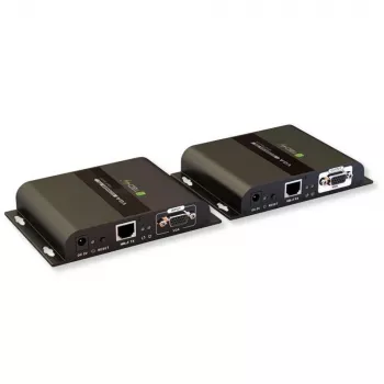 Extensor AV Techly IDATA EXTIP-383V transmissor e recetor AV preto