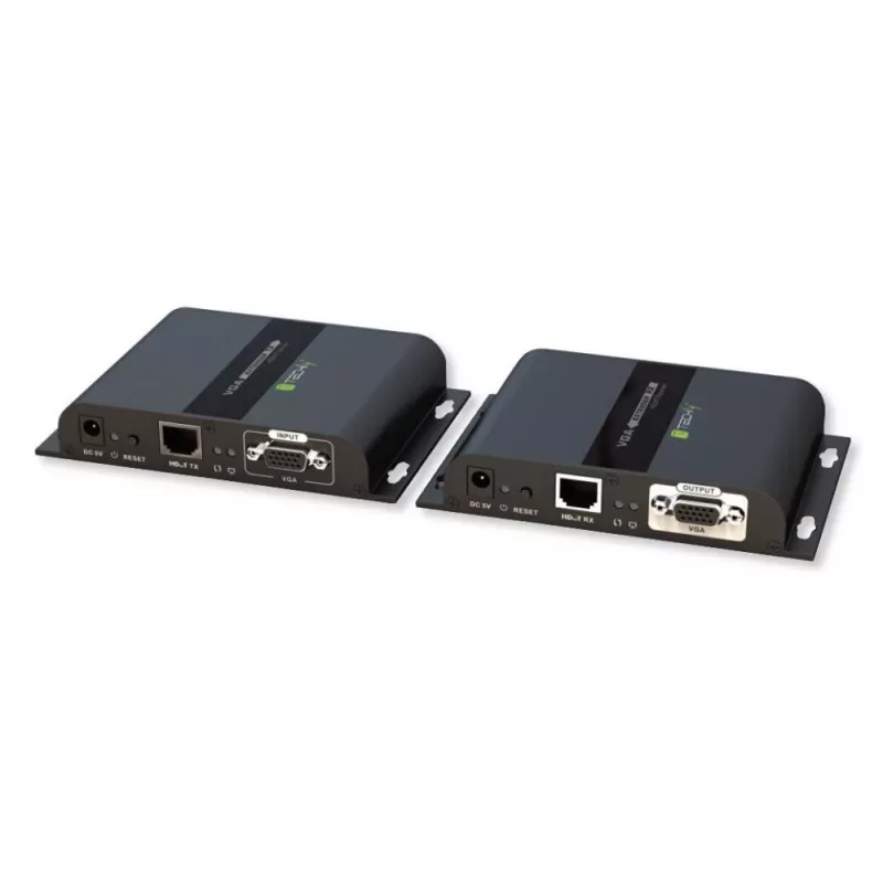 Extensor AV Techly IDATA EXTIP-383V transmissor e recetor AV preto