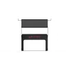 Res-Tech X1-GT RES TABLE, preto, alumínio, 13 kg, Itália