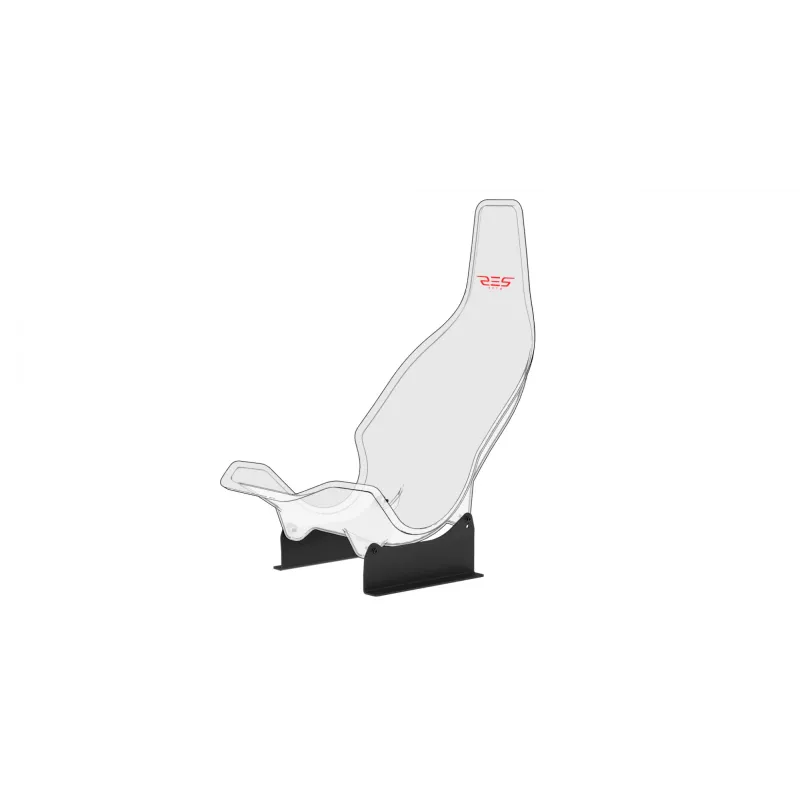 Res-Tech GT CARBON SEAT SUPPORT, suporte de assento, preto