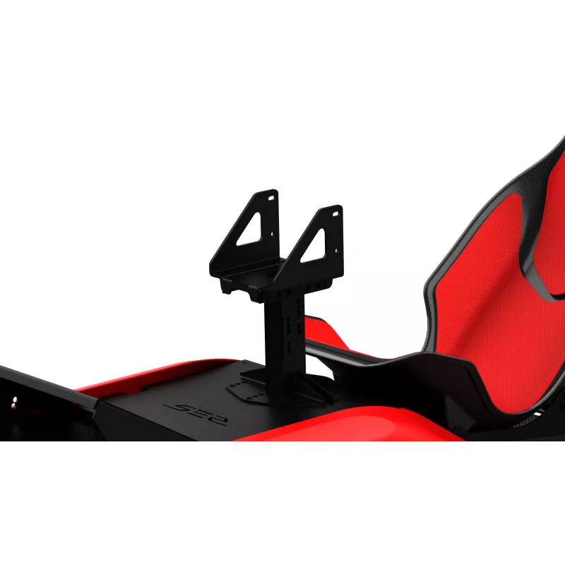 Res-Tech X1 DD SUPPORT FANATEC, suporte de base de volante de corrida, preto, alumínio, DD1, DD2, 300 mm, 300 mm