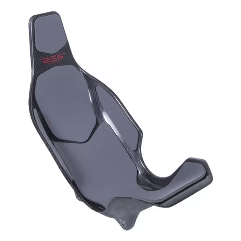 Res-Tech X1 CARBON SEAT - cinzento, assento de corrida, cinzento, carbono, neoprene
