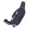 Res-Tech X1 CARBON SEAT - preto, assento de corrida, preto, carbono, neoprene