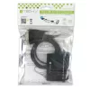 Conversor de cabo Techly SVGA e áudio para HDMI IDATA HDMI-VGA3