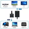 Conversor de cabo Techly SVGA e áudio para HDMI IDATA HDMI-VGA3