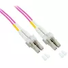 Cabo de fibra ótica Techly LC/LC multimodo 50/125 OM4 5m ILWL D5-LCLC-050/OM4