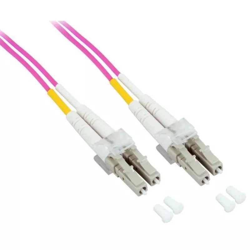 Cabo de fibra ótica Techly LC/LC multimodo 50/125 OM4 10m ILWL D5-LCLC-100/OM4