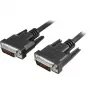 Cabo de monitor Techly DVI digital M/M Dual Link 1,8 m (DVI-D) ICOC DVI-8100