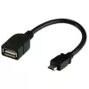 Cabo OTG USB2.0 Techly A fêmea / Micro-B macho 0,2 m ICOC UOTG-194