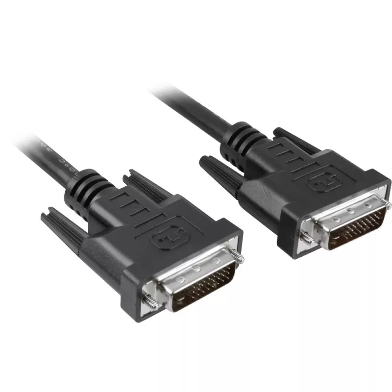 Cabo de monitor Techly DVI analógico digital M/M Dual Link 1,8 m (DVI-I) ICOC DVI-8900