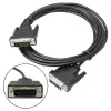 Cabo de monitor Techly DVI analógico digital M/M Dual Link 1,8 m (DVI-I) ICOC DVI-8900