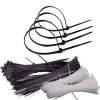Techly ISWT-14235-BK Abraçadeiras de nylon, 142 x 3,5 mm, 100 unidades, preto
